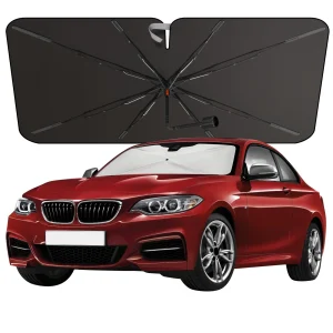 EcoNour Premium Umbrella Windshield Sun Shade for Car | Foldable UV Blocker F...