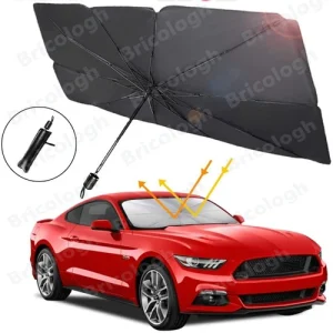 Car Windshield Sun Shade Foldable Umbrella Front Window Cover Visor Umbrella