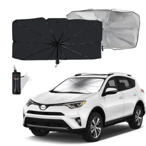 Car Windshield Sun Shade Foldable Umbrella Front Window Cover Visor Umbrella