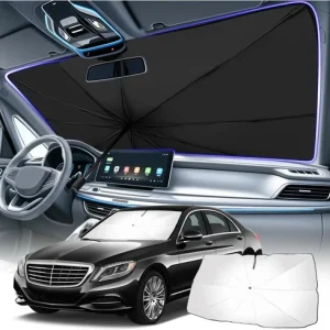 Car Windshield Sun Shade,Foldable Windshield Umbrella Sun Shade for Car